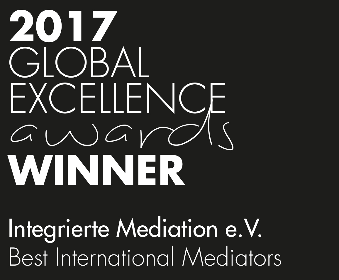 Auszeichnung Best International Mediators