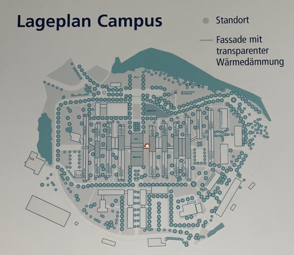 Campus Lageplan
